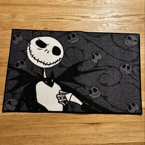 NWOT Nightmare Before Christmas Jack Skellington Accent Rug 20x32in